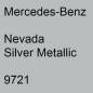 Preview: Mercedes-Benz, Nevada Silver Metallic, 9721.